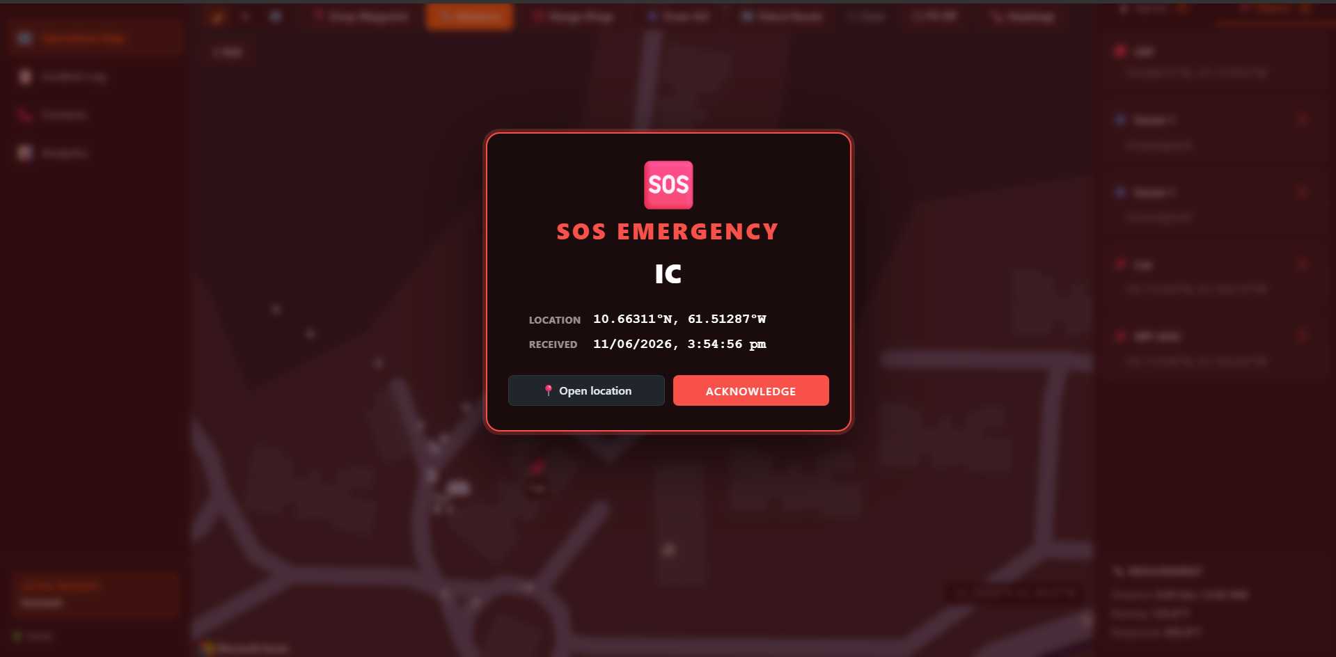 C2 SOS Alert